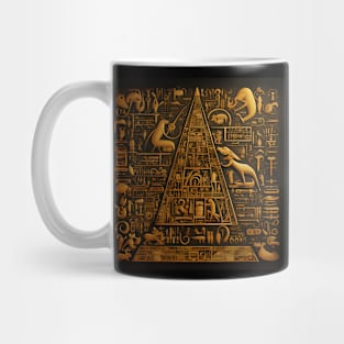 Gilded Secrets of the Pyramid Mug